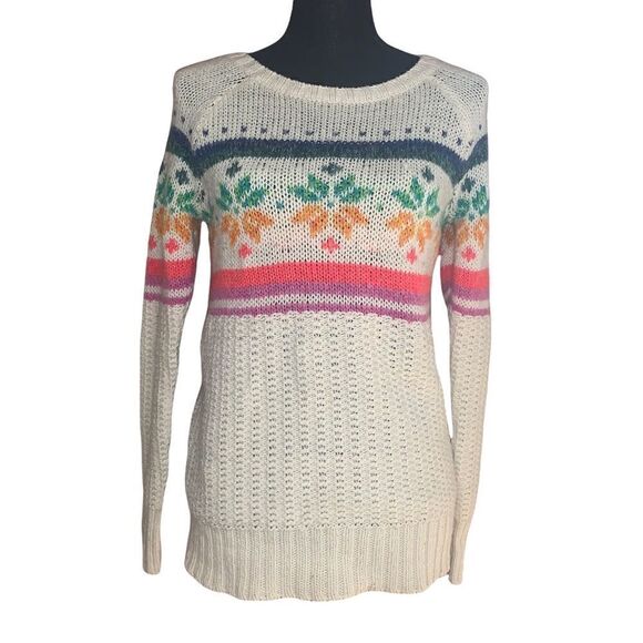 American Eagle Outfitters Fair Isle Jegging Sweater - Picture 1 of 7